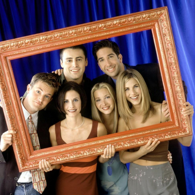 Serija 'Prijatelji' u kojoj su glumili Matthew Perry, Courteney Cox, Matt LeBlanc, Lisa Kudrow, David Schwimmer i Jennifer Aniston