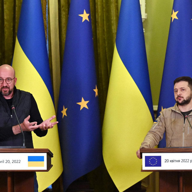 Charles Michel i Volodimir Zelenski