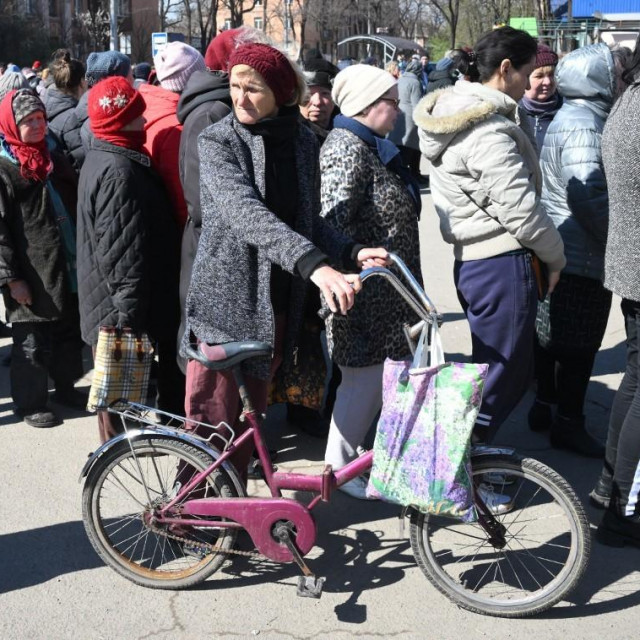 Prizor iz Mariupolja