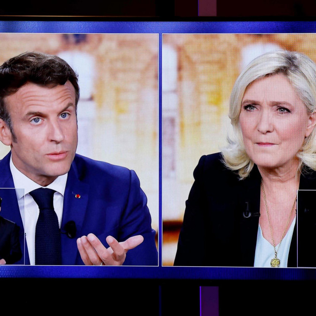Emmanuel Macron i Marine Le Pen