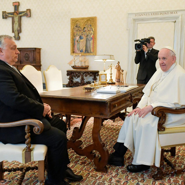 Viktor Orban i papa Franjo