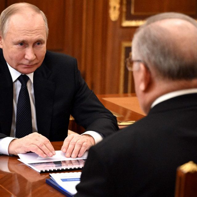 Ruski predsjednik Vladimir Putin / Ilustracija