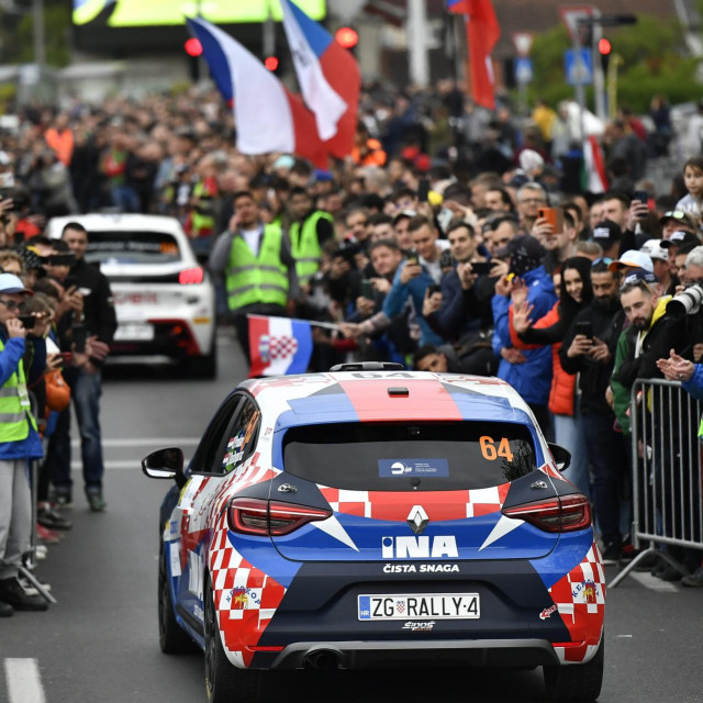 Start utrke za svjetsko prvenstvo WRC Croatia Rally 2022.