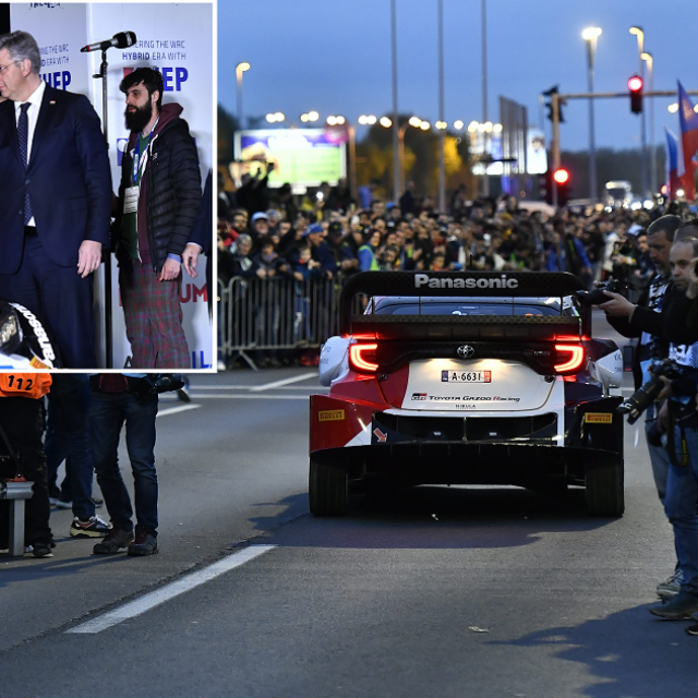 Ceremonijalni start utrke za svjetsko prvenstvo WRC Croatia Rally 2022.