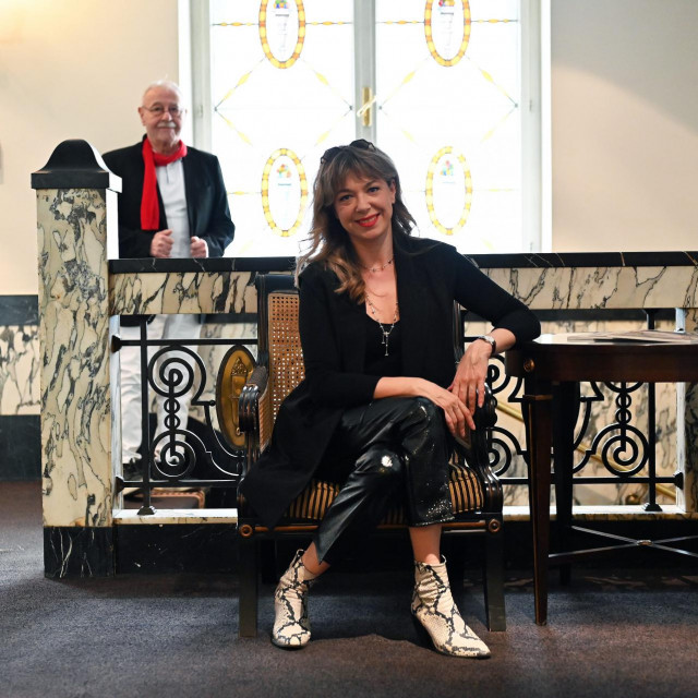 Ivana Bodrožić i Dobroslav Silobrčić