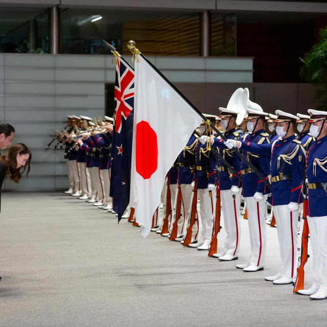 Svečani doček Jacinde Ardern u Japanu