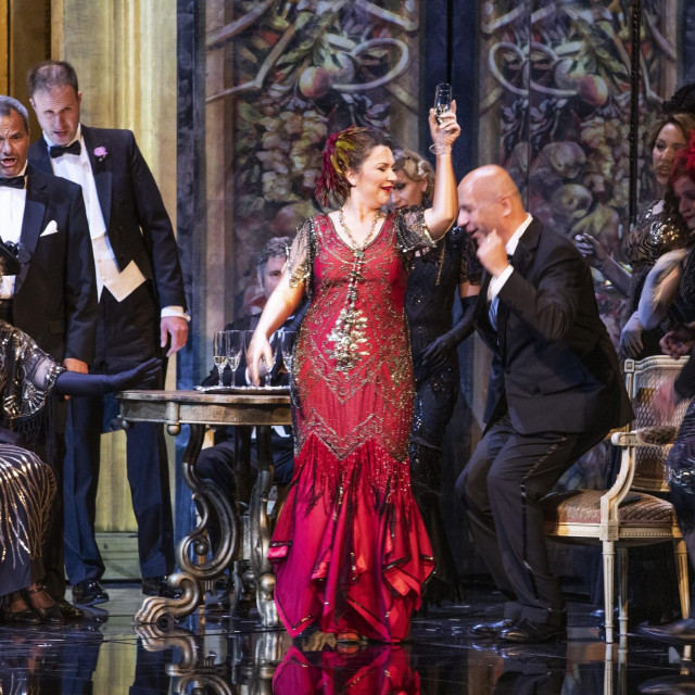 Zagreb, 210422.
HNK.
Premijera opere Giuseppe Verdi Traviata..