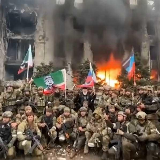 Čečeni u Mariupolju