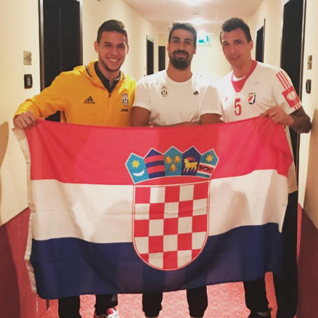 Marko Pjaca, Sami Khedira i Mario Mandžukić