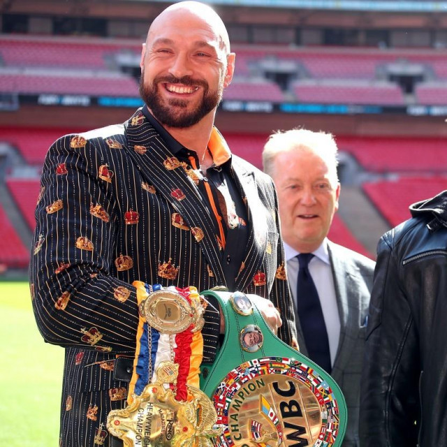 Tyson Fury, Frank Warren i Dillian Whyte