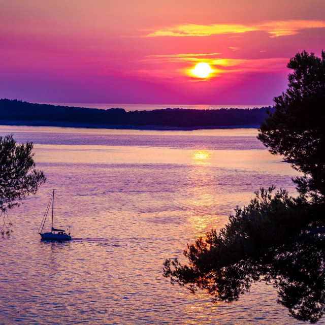 Zalazak sunca u Istri