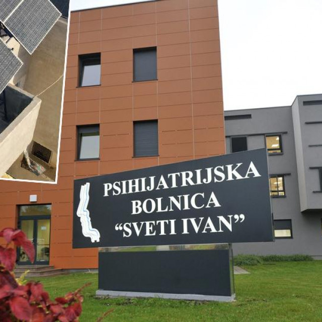 Psihijatrijska bolnica sv. Ivan i ilustracija solarnih panela