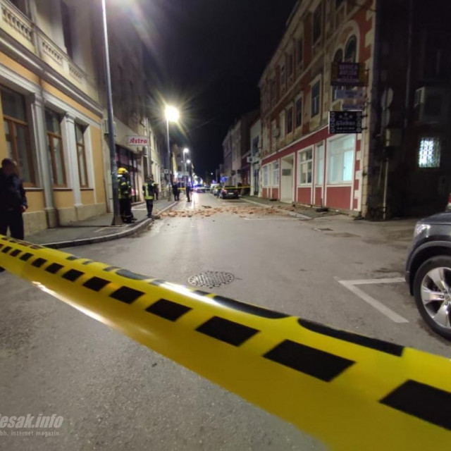 Šteta u Mostaru nakon potresa