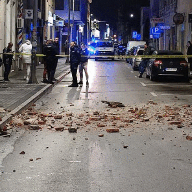 Šteta od potresa u Mostaru