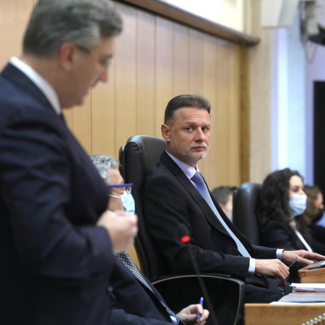 Andrej Plenković i Gordan Jandroković