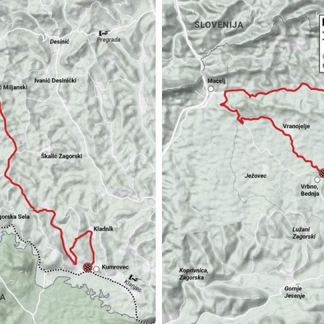 3. dan, karta Rally Croatia