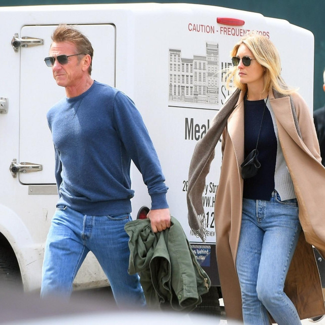 Sean Penn i Leila George