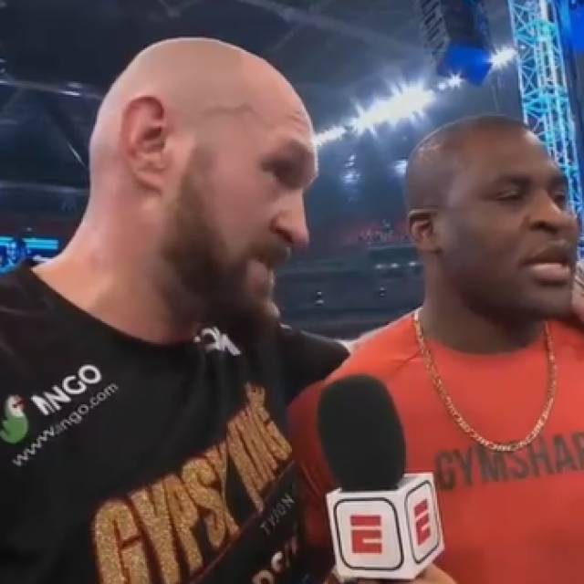 Tyson Fury i Francis Ngannou
