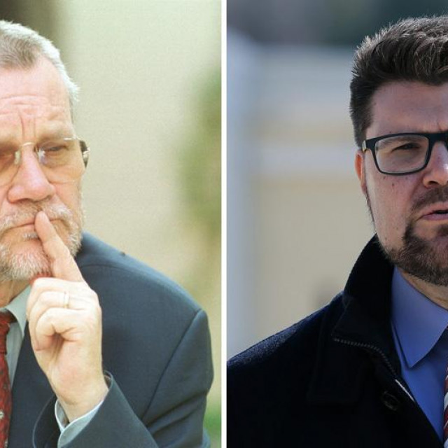 Ivica Račan i Peđa Grbin