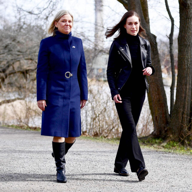 Magdalena Andersson i Sanna Marin