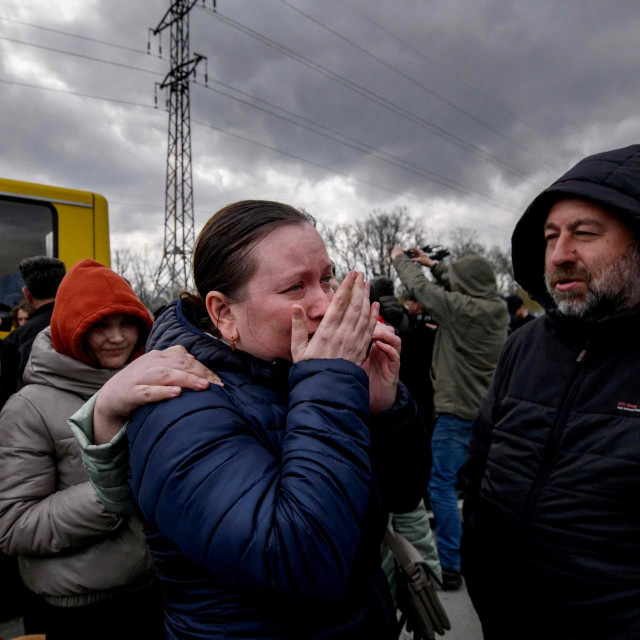 Izbjeglice iz Mariupolja u Zaporožju, Ilustrativna fotografija