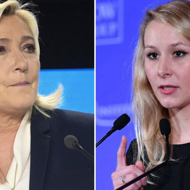 Marine Le Pen i njena nećakinja Marion Maréchal