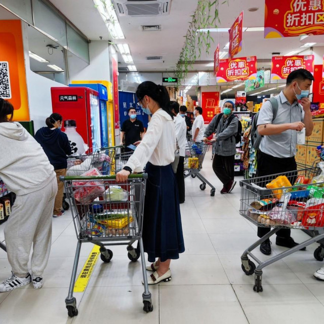 Prizor iz trgovine u Pekingu