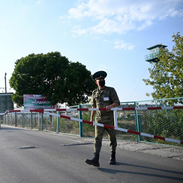 Granični prijelaz između Transnistrije i Ukrajine