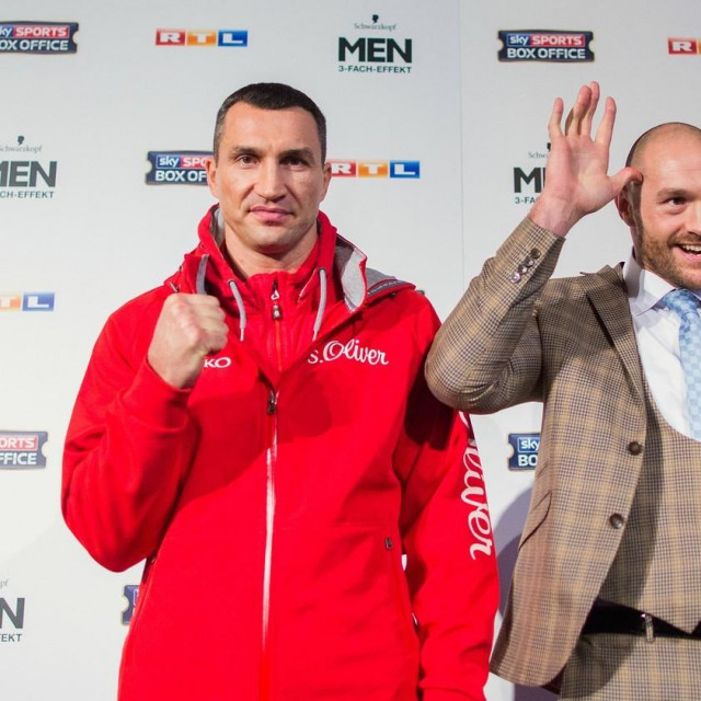 Vladimir Kličko i Tyson Fury