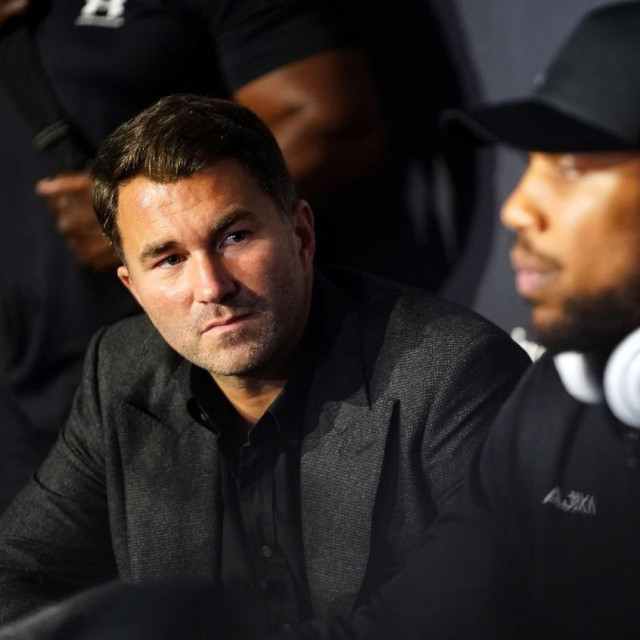 Eddie Hearn i Anthony Joshua