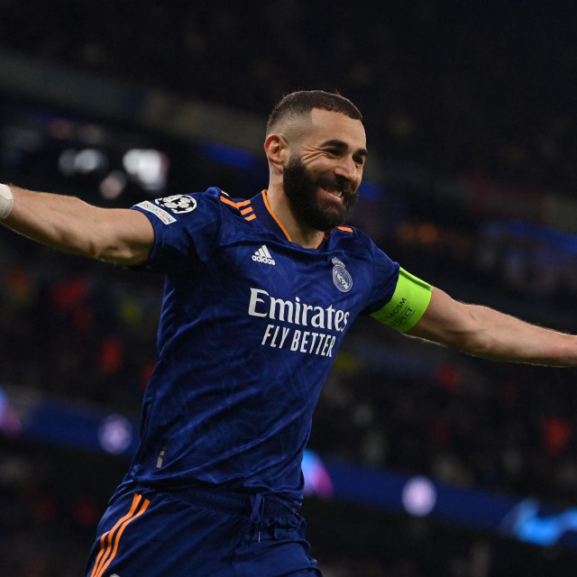 Benzema je postigao dva gola na utakmici