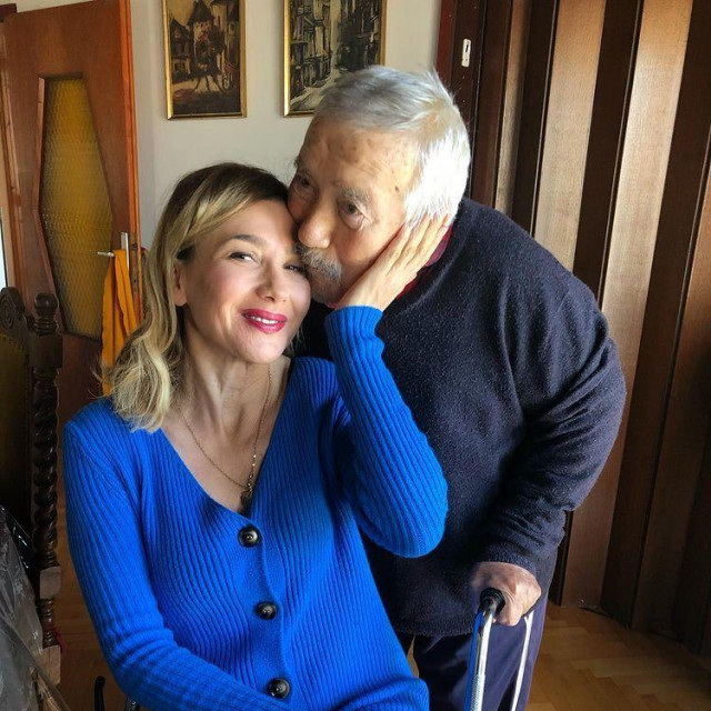 Ecija Ojdanić s tatom