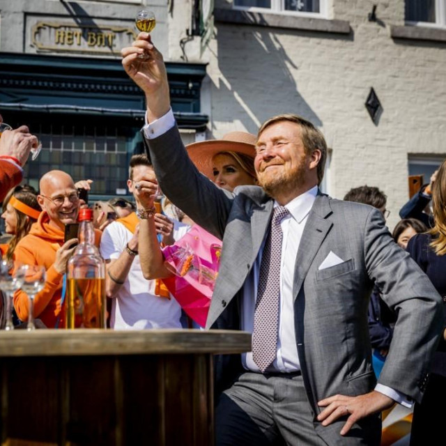 Kralj Willem-Alexander na proslavi Dana kralja