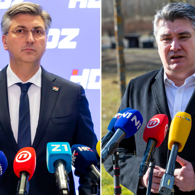 Andrej Plenković; Zoran Milanović
