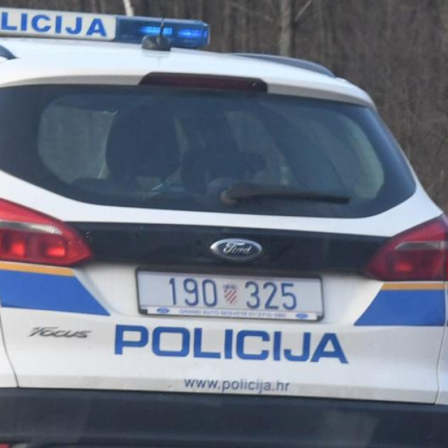 Ilustracija, policijsko vozilo