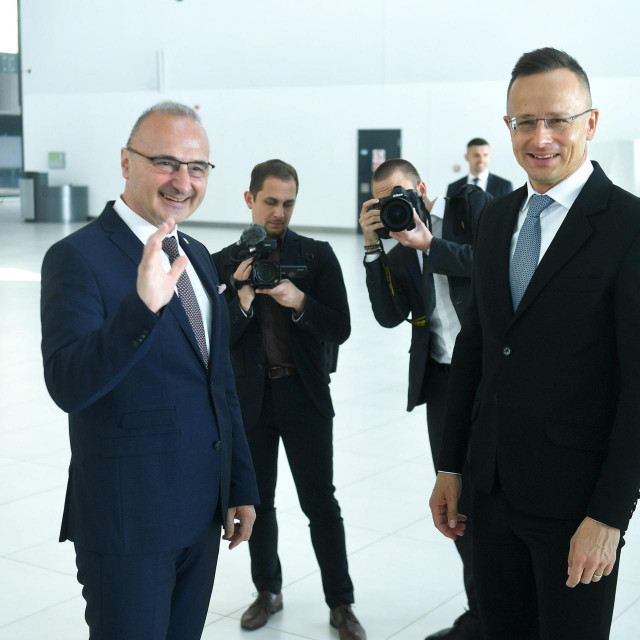 Gordan Grlić Radman i Peter Szijjarto