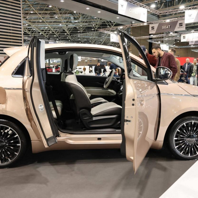 Fiat 500 Electric (ilustracija)