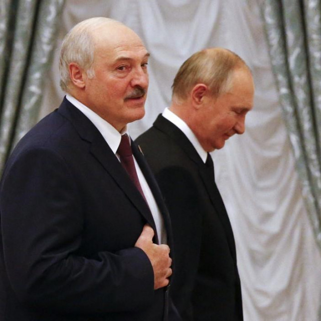 Aleksandar Lukašenko i Vladimir Putin