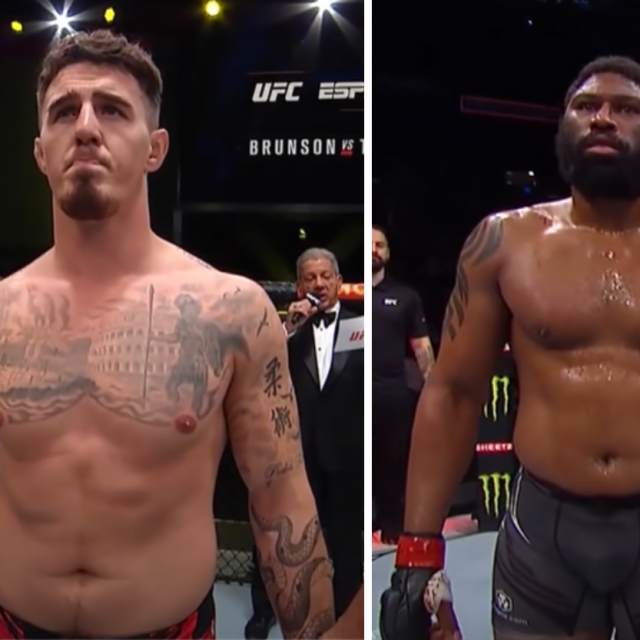 Tom Aspinall i Curtis Blaydes