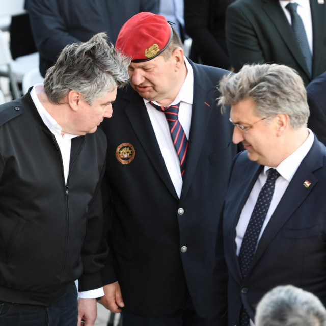 Zoran Milanović, Borislav Lapenda Lav i Andrej Plenković