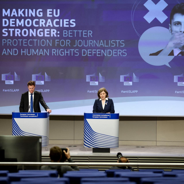  Vera Jourova u Bruxellesu govori o slobodi medija