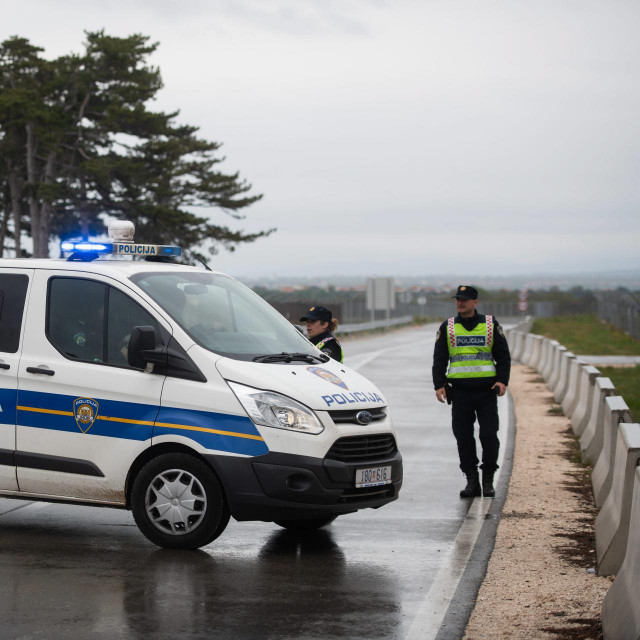 Očevid nakon nesreće u Zemuniku Donjem