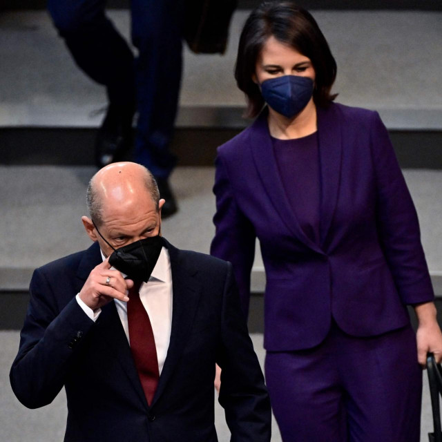 Olaf Scholz i Annalena Baerbock
