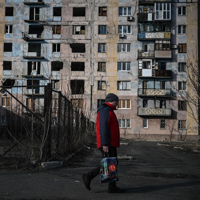 Rusi su Horbana zarobili kada su početkom ožujka ušli u Andivku (na fotografiji), malo selo zapadno od Kijeva. Horban je prije rata radio kao asistent u laboratoriju u jednoj kijevskoj bolnici