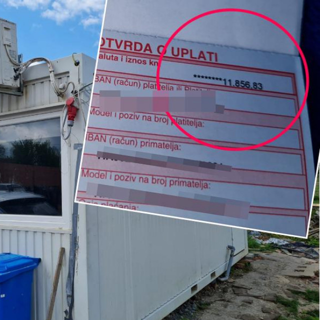 Jedan od računa koji su stigli - iznos je 11.800 kuna
