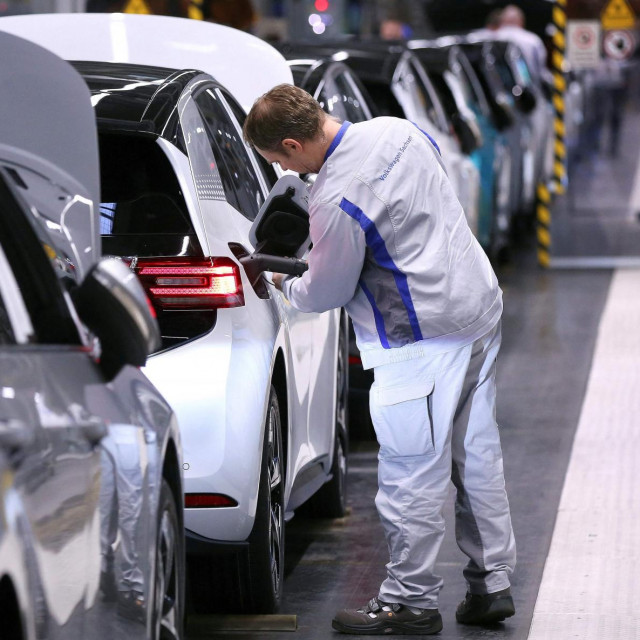 Volkswagenova tvornica u Zwickauu na istoku Njemačke