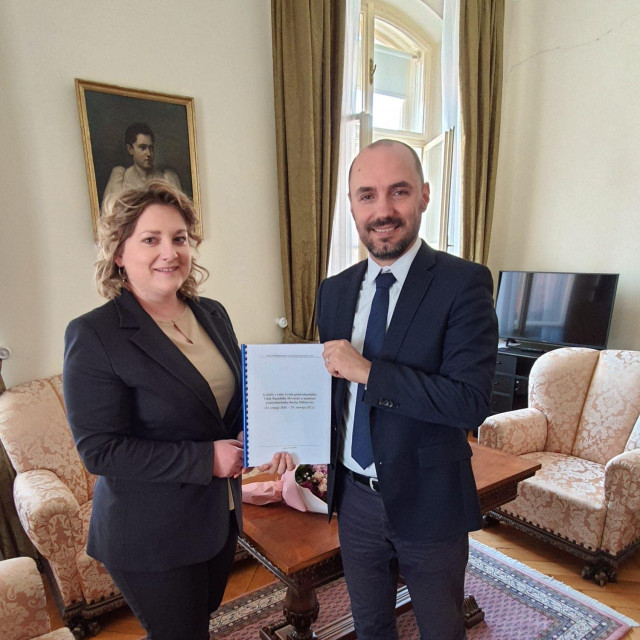 Boris Milošević i njegova nasljednica Anja Šimpraga