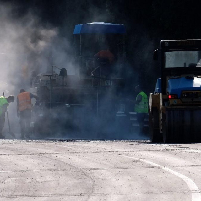 Radovi na talijanskoj autocesti/Ilustracija