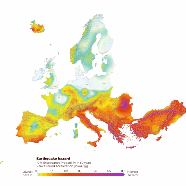 Prema Europskom modelu rizika od potresa 2020 (ESRM20), zgrade sagrađene prije 1980-ih, urbana područja i zone visoke potresne opasnosti glavni su faktori rizika od potresa
