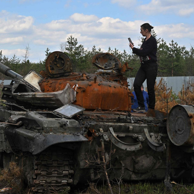 Uništeni ruski tenks